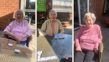 Fun in the sun at Sunderland care home